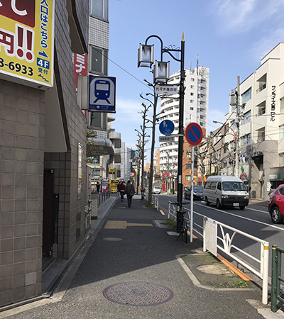 代々木駅から道順2