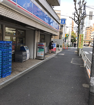 代々木駅から道順3