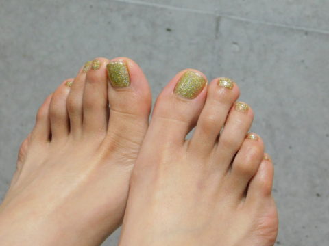 フットネイル ワンカラージェル 参宮橋 代々木 北参道 ネイルサロン Aira Nail アイラネイル